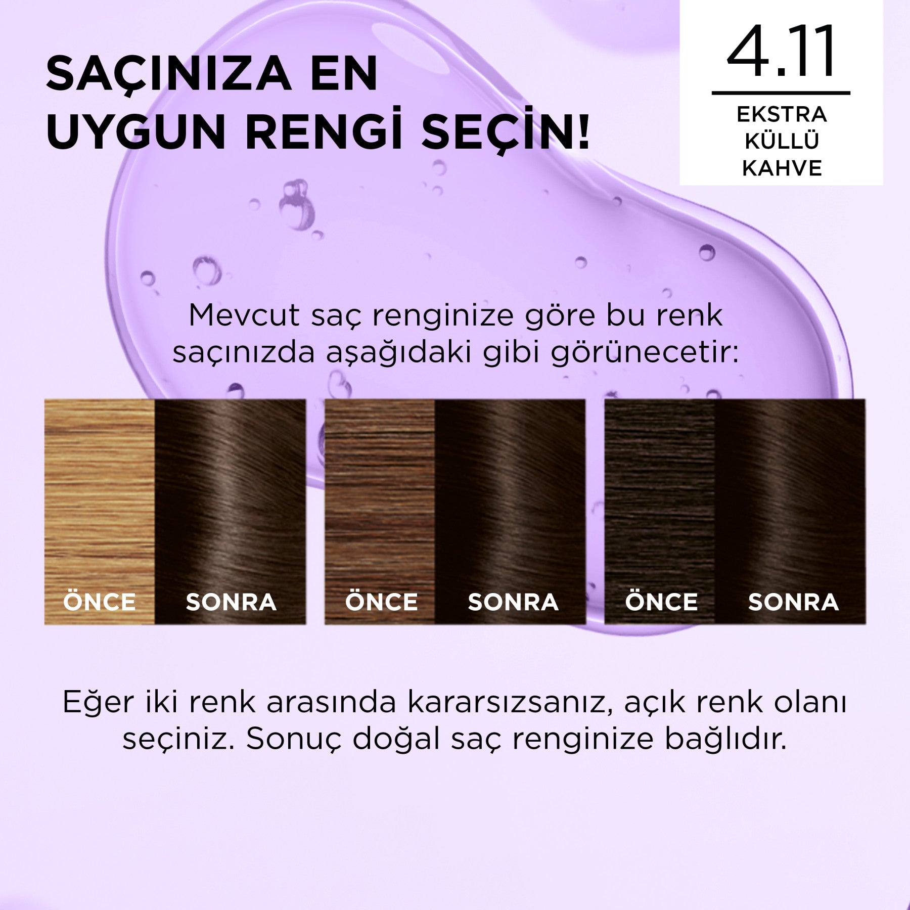 L’Oréal Paris Excellence Cool Creme 4.11 Ekstra Küllü Kahve Saç Boyası
