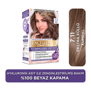 L’Oréal Paris Excellence Cool Creme 7.11 Ekstra Küllü Kumral Saç Boyası