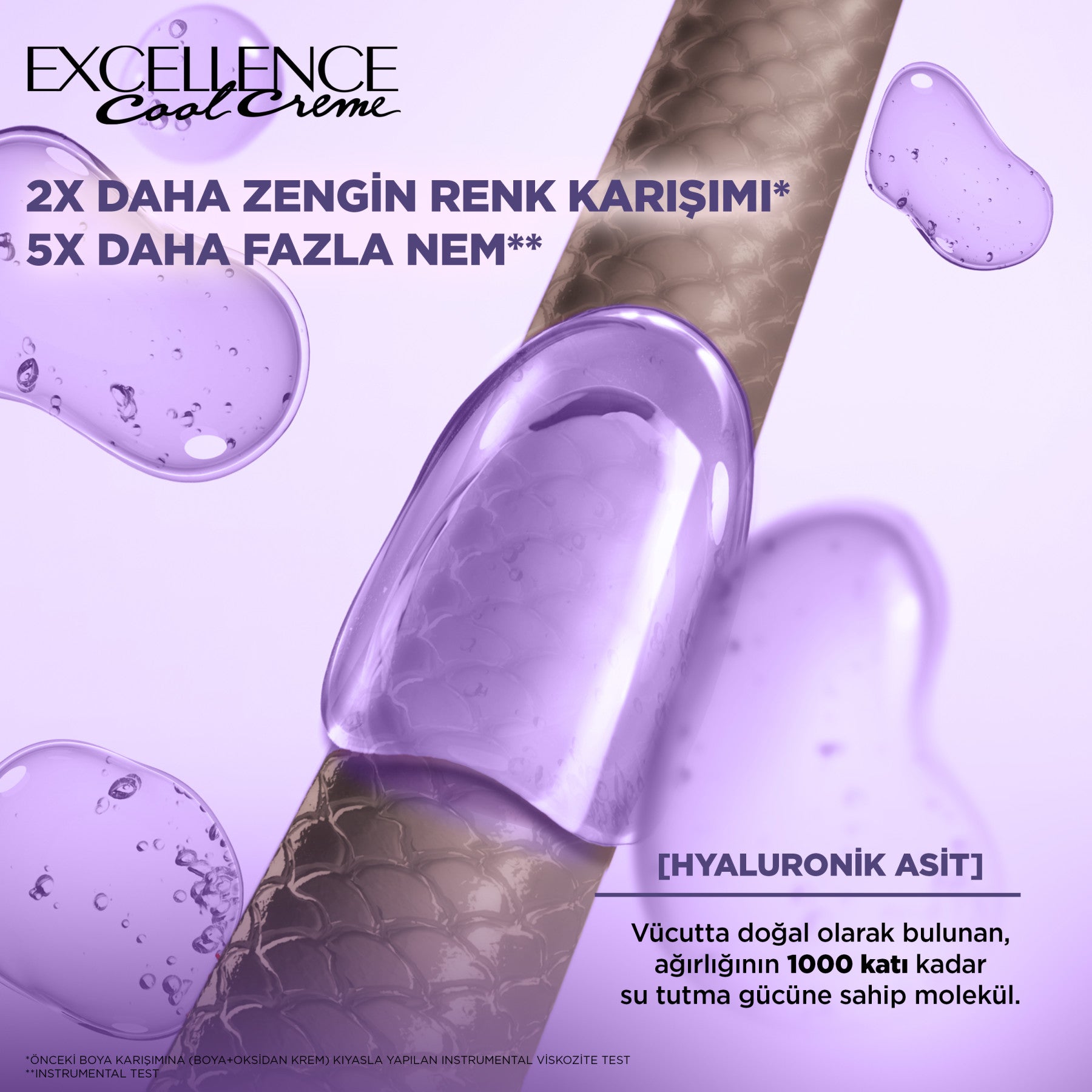 L’Oréal Paris Excellence Cool Creme 7.11 Ekstra Küllü Kumral Saç Boyası