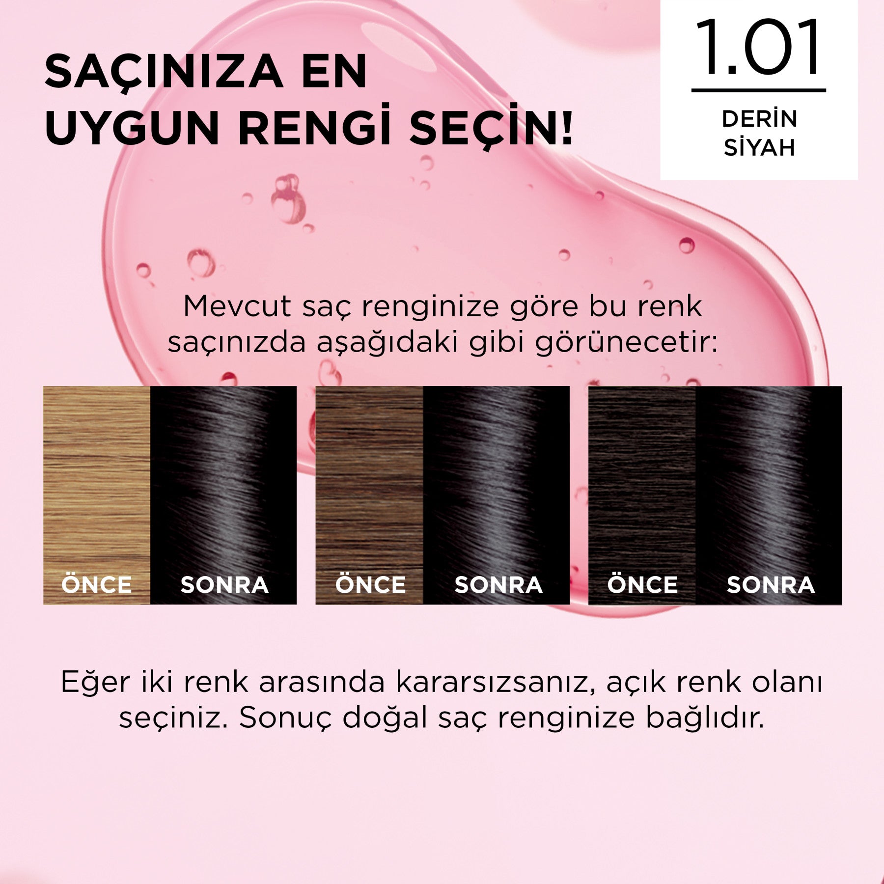 L’Oréal Paris Excellence Creme 1.01 Derin Geve Mavisi Saç Boyası