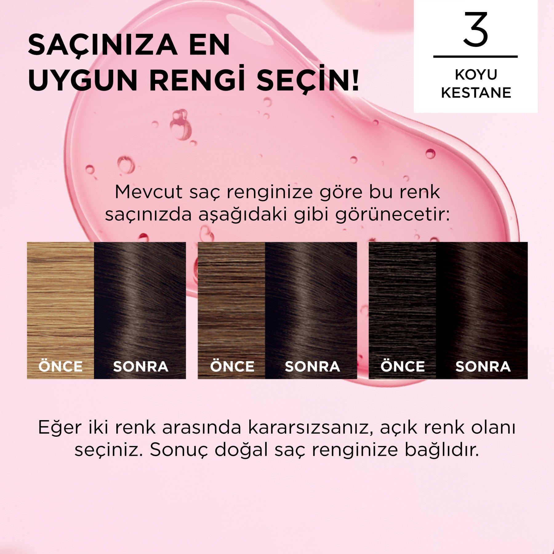 L’Oréal Paris Excellence Creme 3 Koyu Kestane Saç Boyası