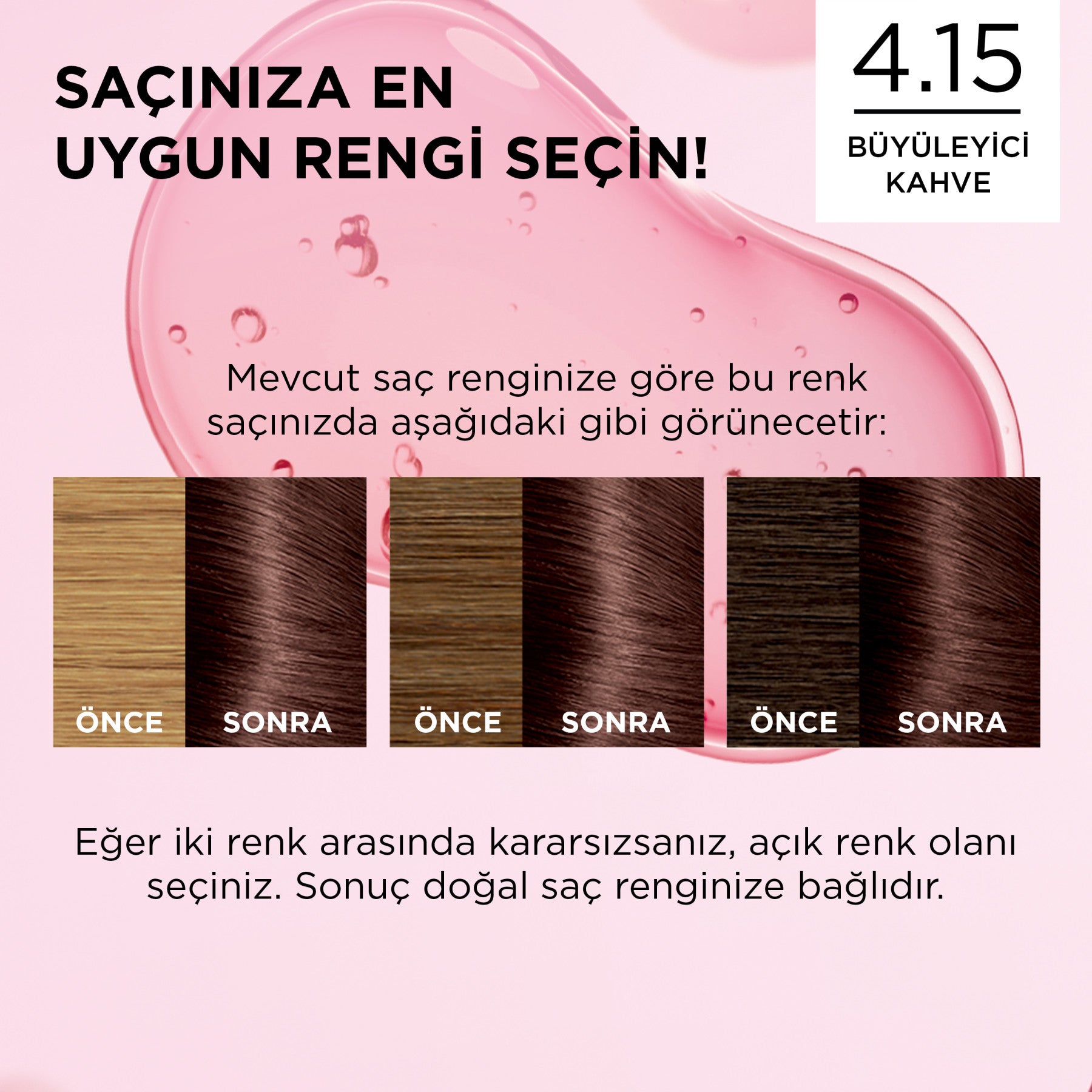 L’Oréal Paris Excellence Creme 4.15 Büyüleyici Kahve Saç Boyası