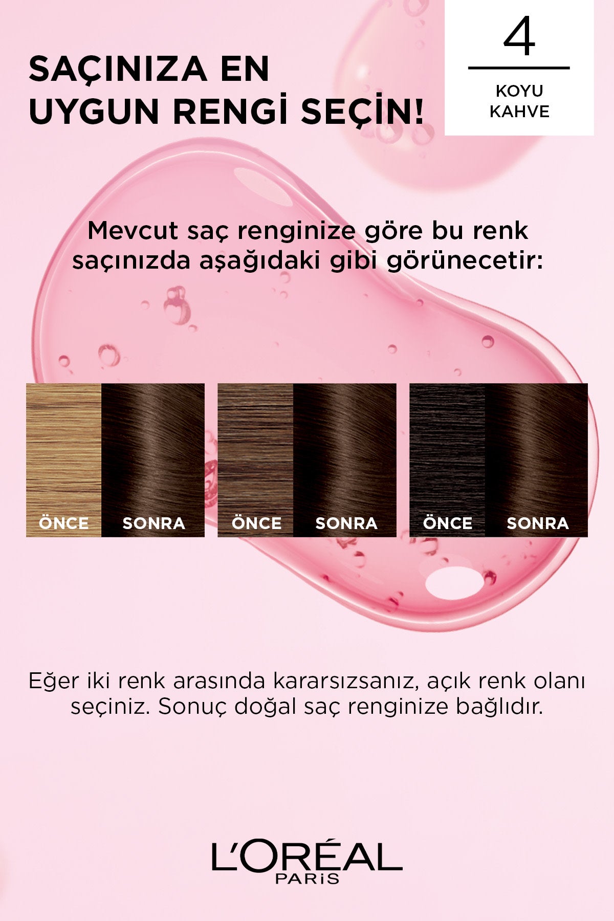L’Oréal Paris Excellence Creme 4 Koyu Kahve Saç Boyası
