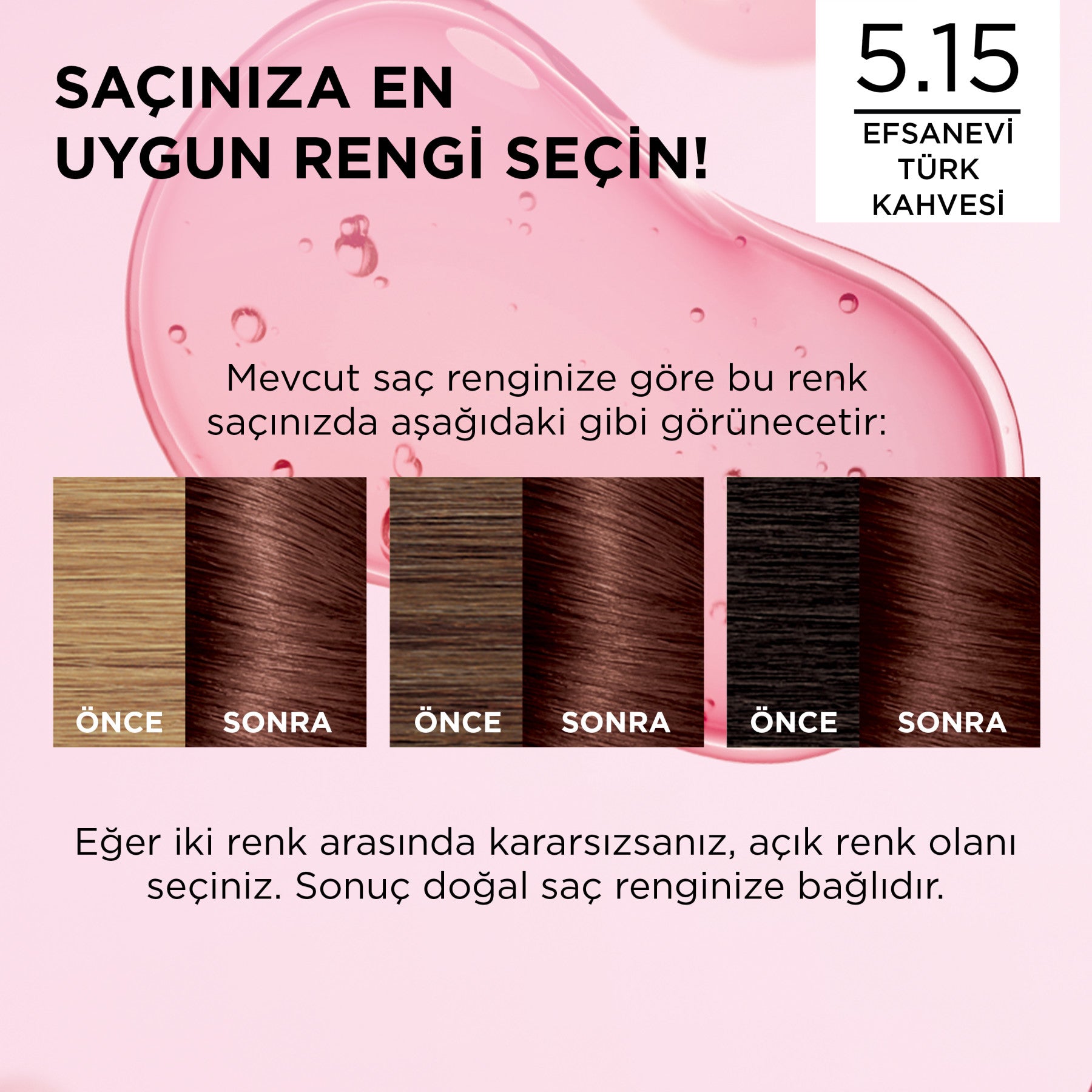 L’Oréal Paris Excellence Creme 5.15 Efsanevi Türk Kahvesi Saç Boyası