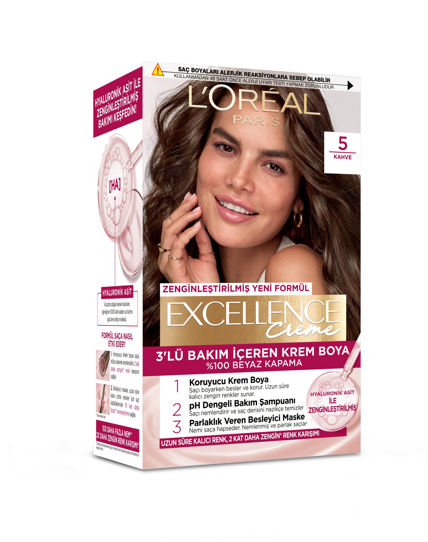 L’Oréal Paris Excellence Creme 5 Kahve Saç Boyası