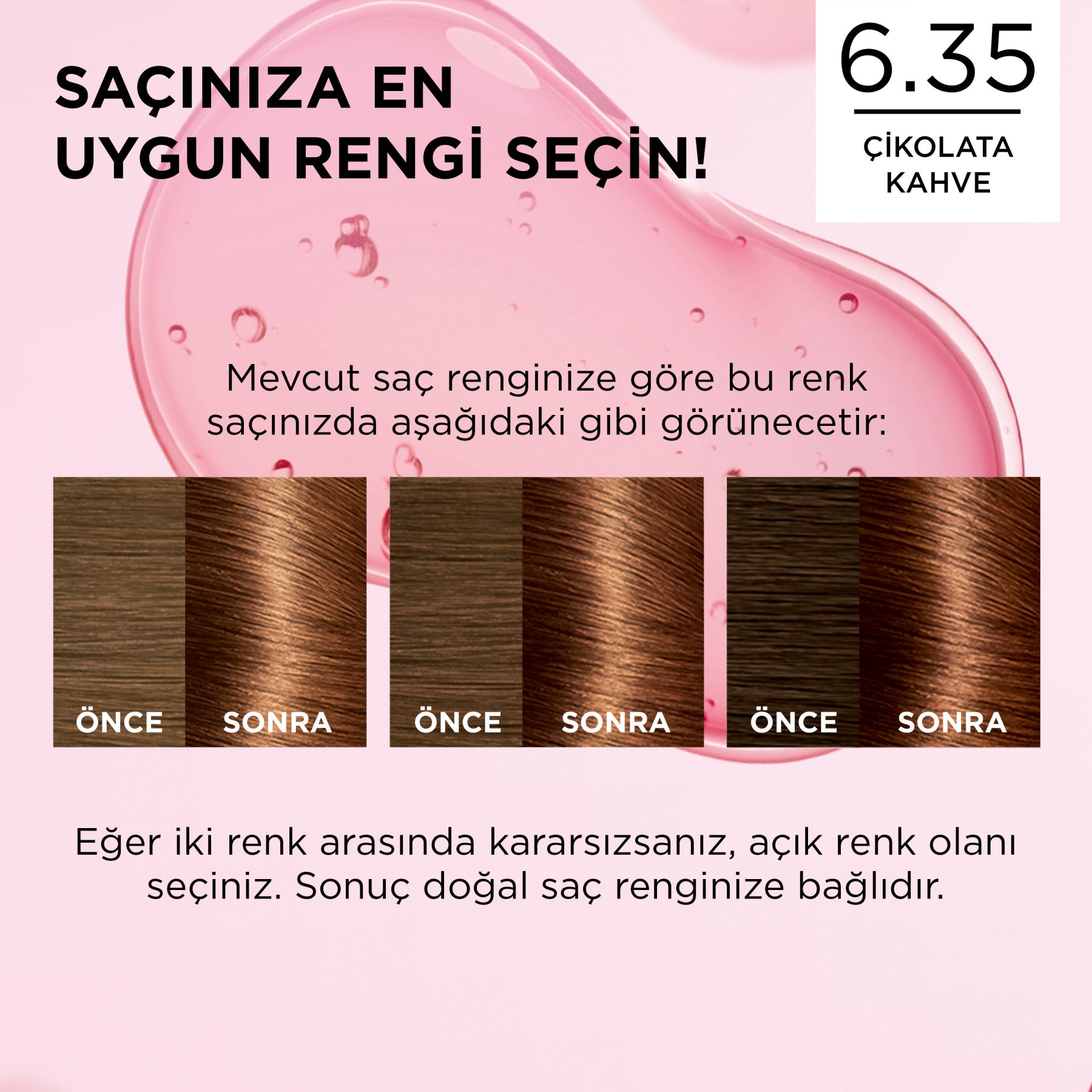 L’Oréal Paris Excellence Creme 6.35 Çikolata Kahve Saç Boyası
