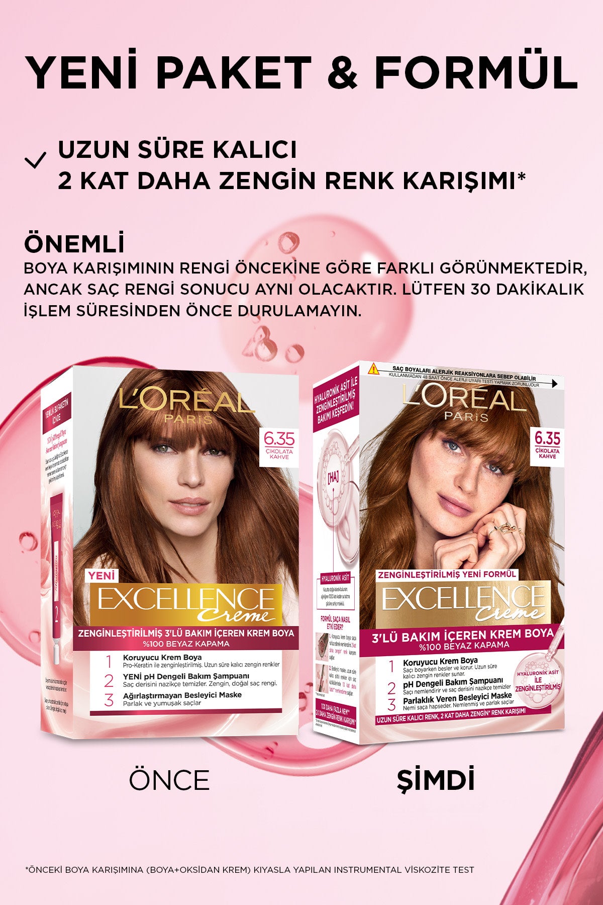 L’Oréal Paris Excellence Creme 6.35 Çikolata Kahve Saç Boyası