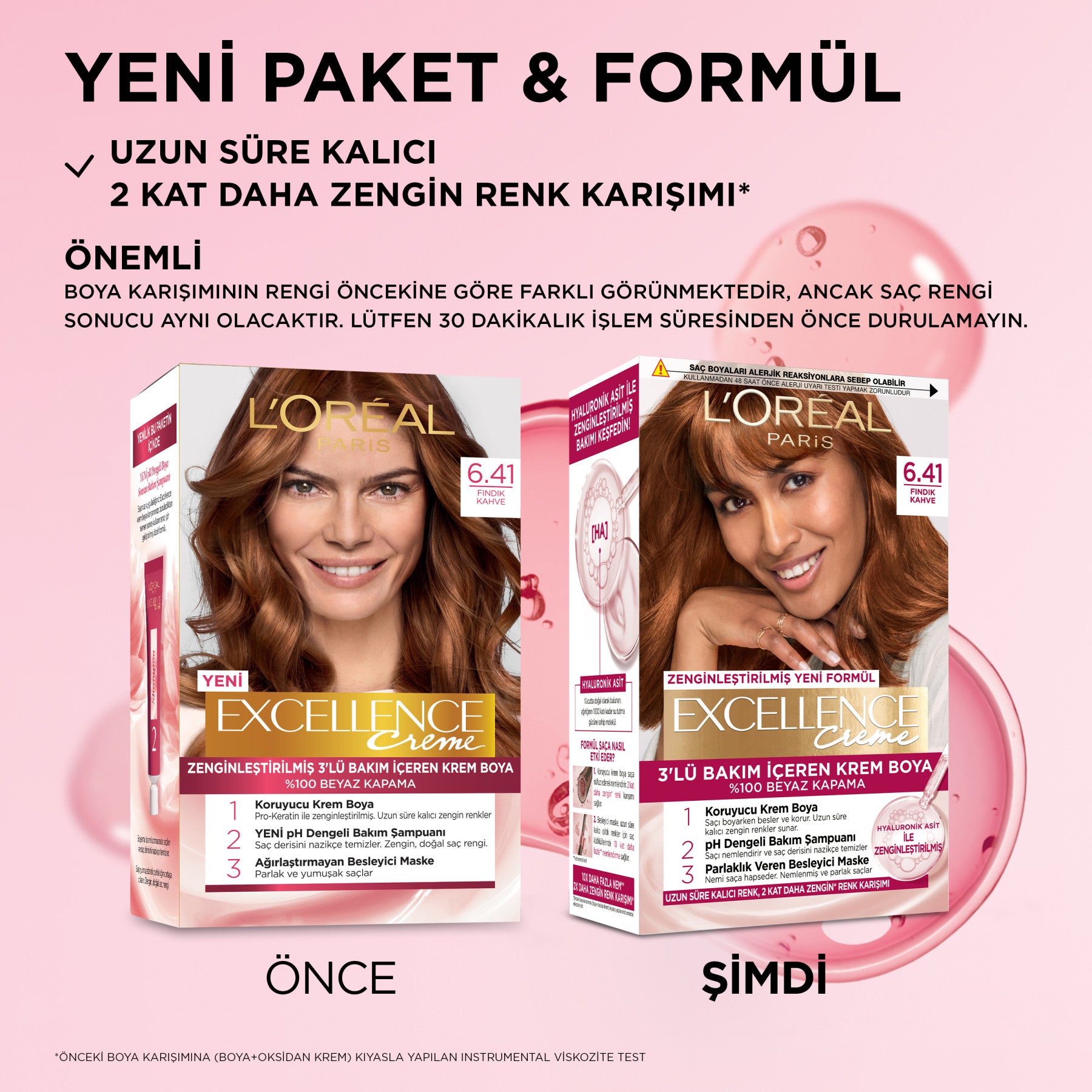 L’Oréal Paris Excellence Creme 6.41 Fındık Kahve Saç Boyası