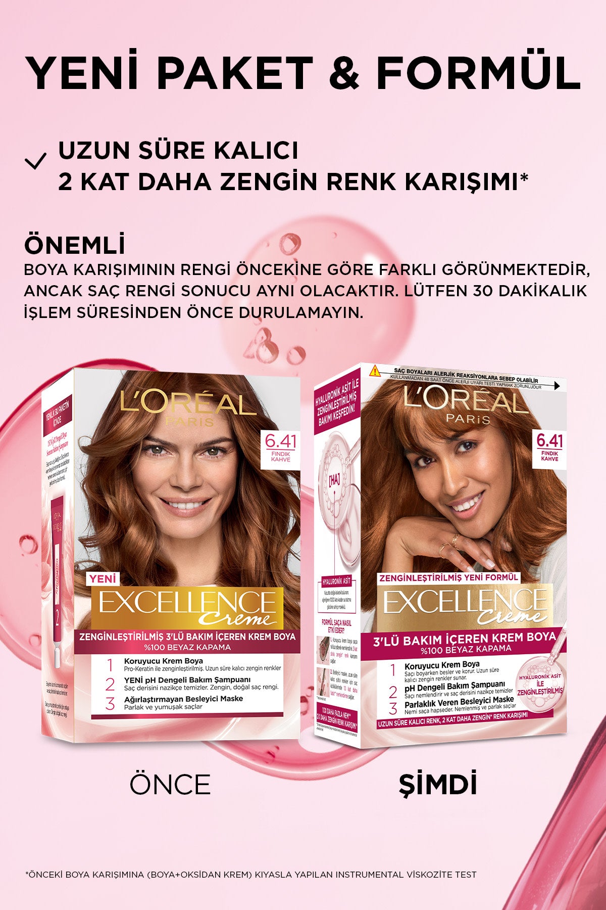 L’Oréal Paris Excellence Creme 6.41 Fındık Kahve Saç Boyası