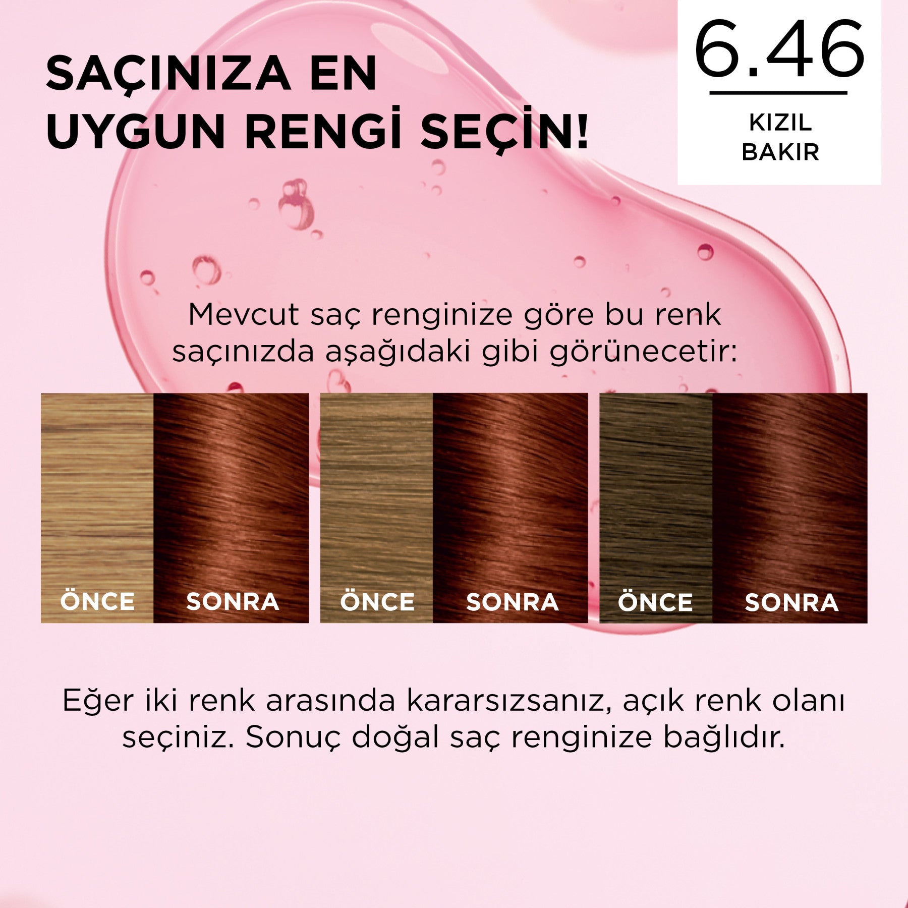 L’Oréal Paris Excellence Creme 6.46 Kızıl Bakır Saç Boyası