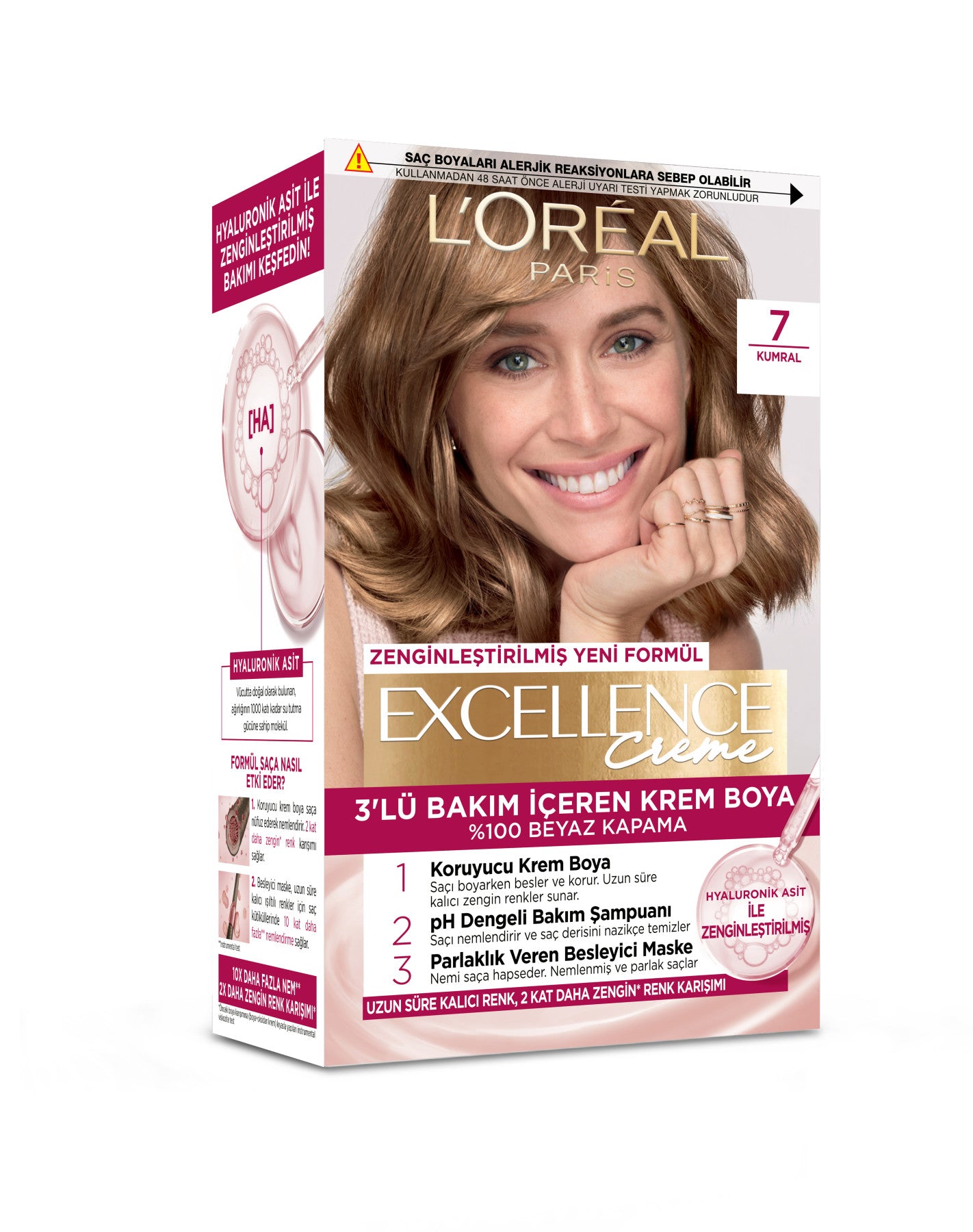 L’Oréal Paris Excellence Creme 7 Kumral Saç Boyası