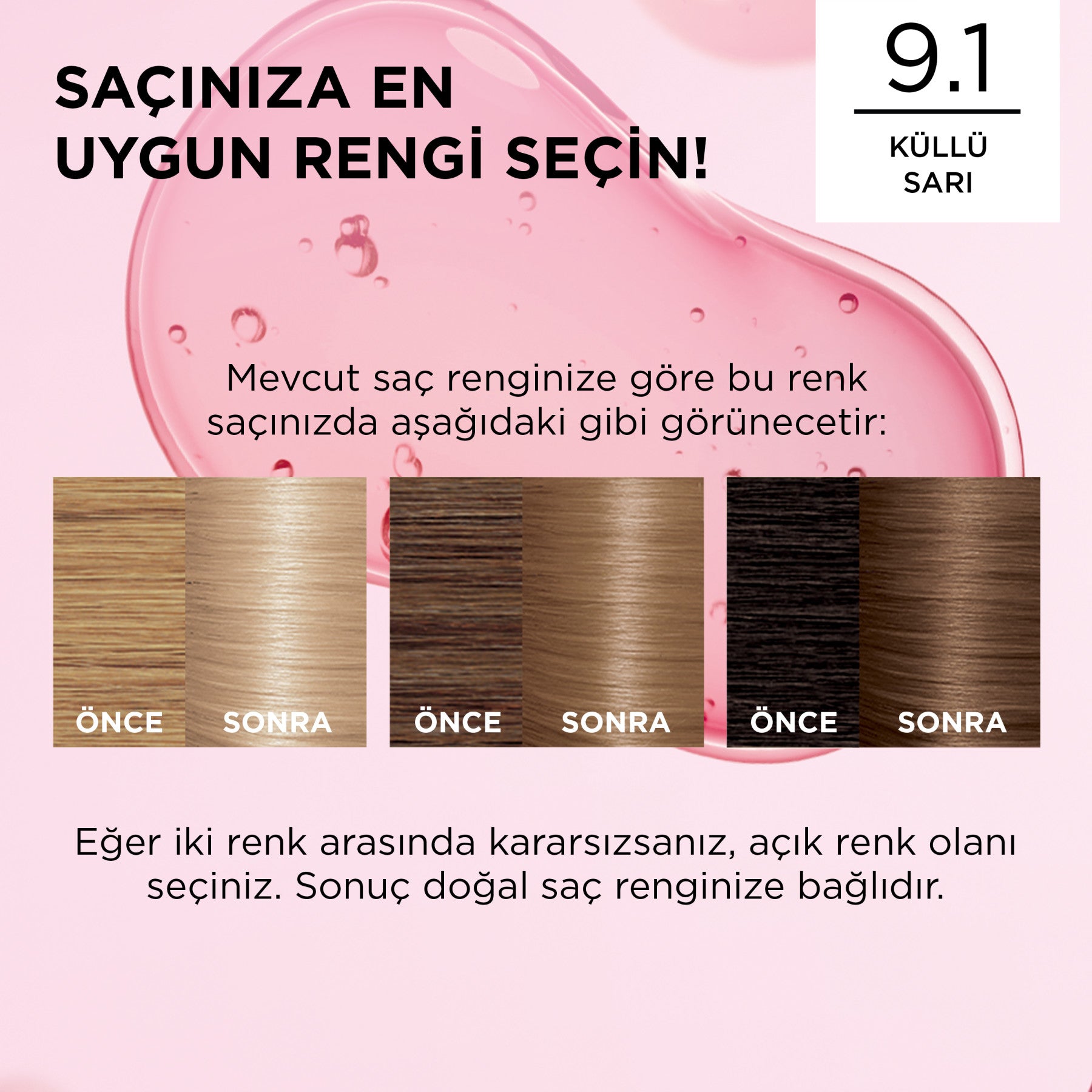 L’Oréal Paris Excellence Creme 9.1 Küllü Sarı Saç Boyası