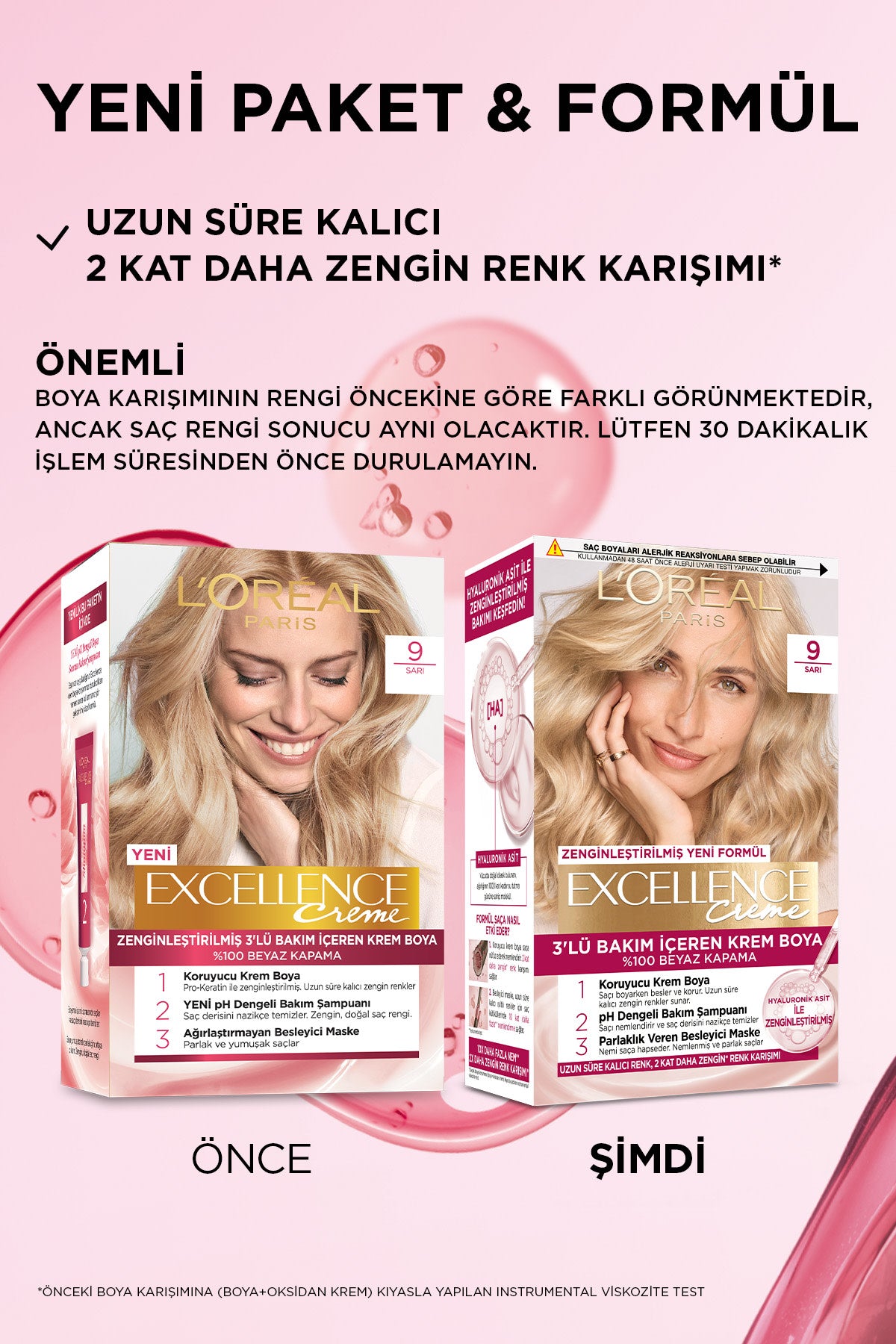L’Oréal Paris Excellence Creme 9 Sarı Saç Boyası