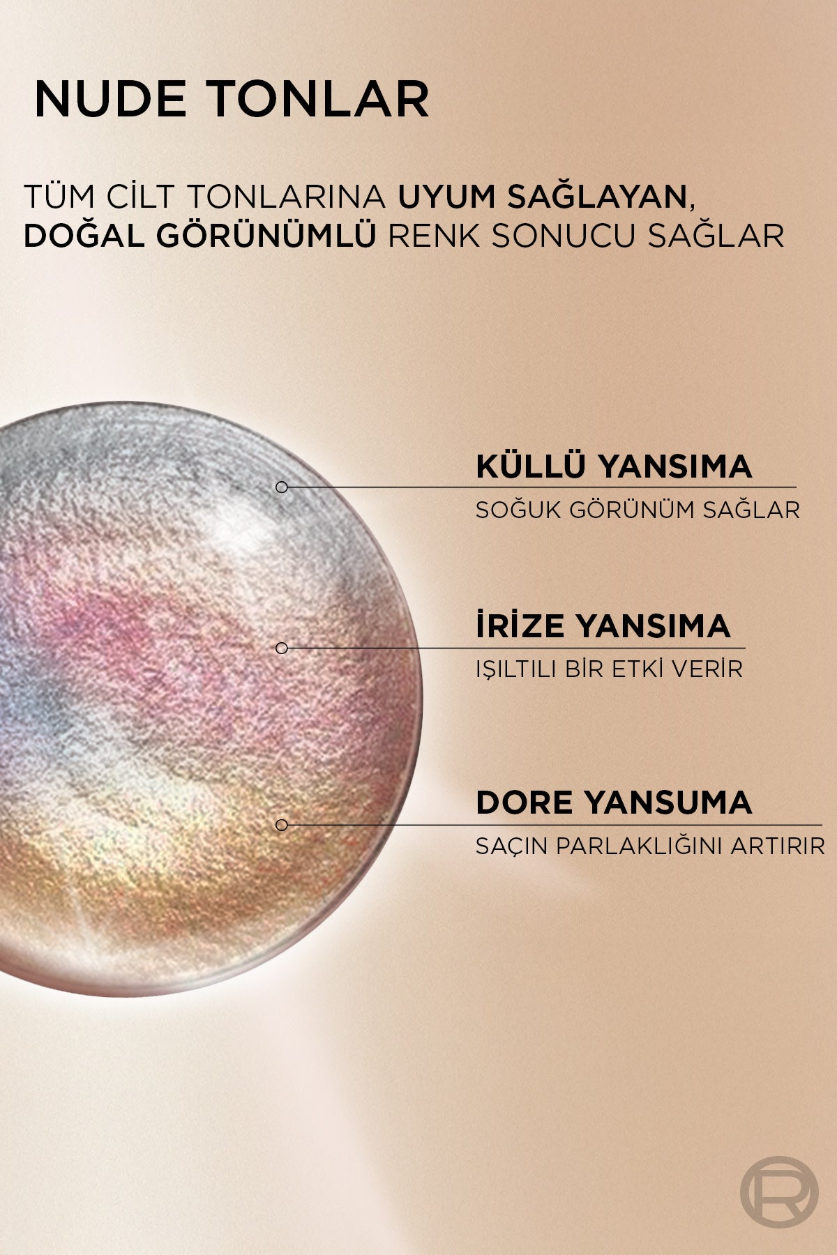 L’Oréal Paris Excellence Creme Nude Renkler Saç Boyası – 5UR Nude Kızıl
