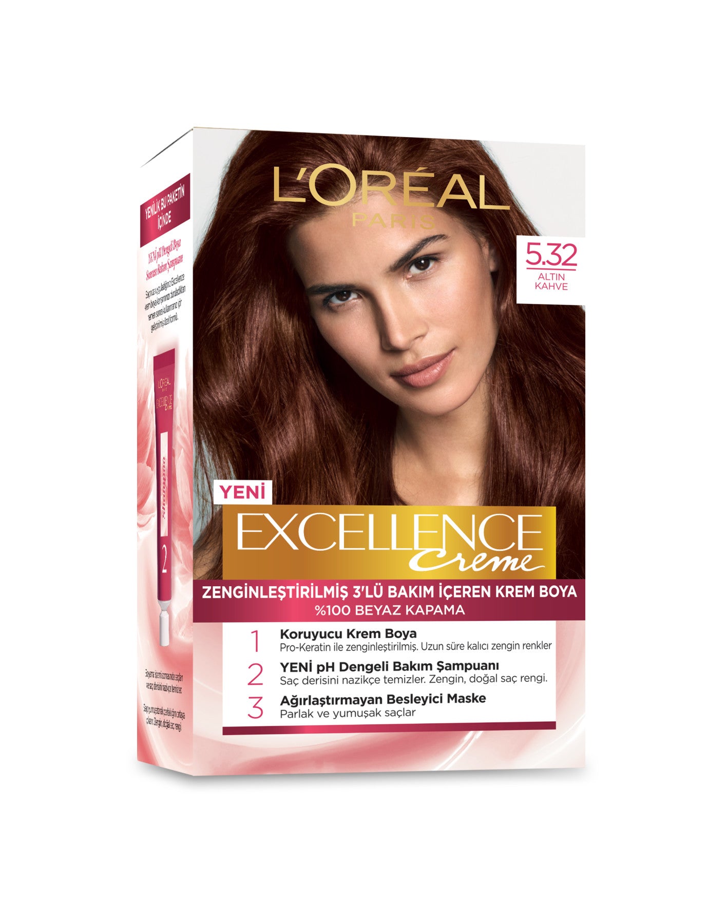 L'Oréal Paris Excellence Creme Saç Boyası - 5.15  Efsanevi Türk Kahvesi