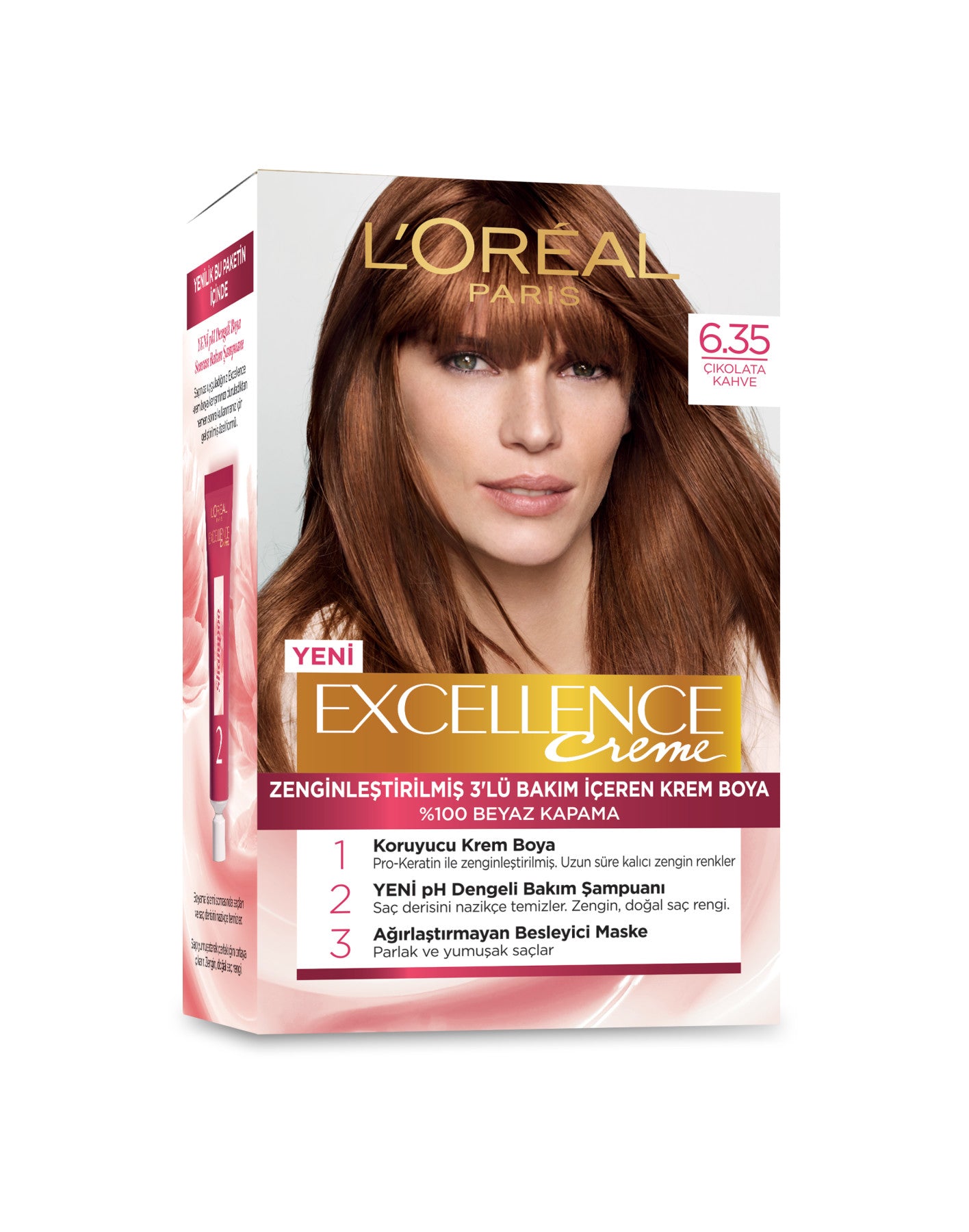 L'Oréal Paris Excellence Creme Saç Boyası - 6.35 Çikolata Kahve