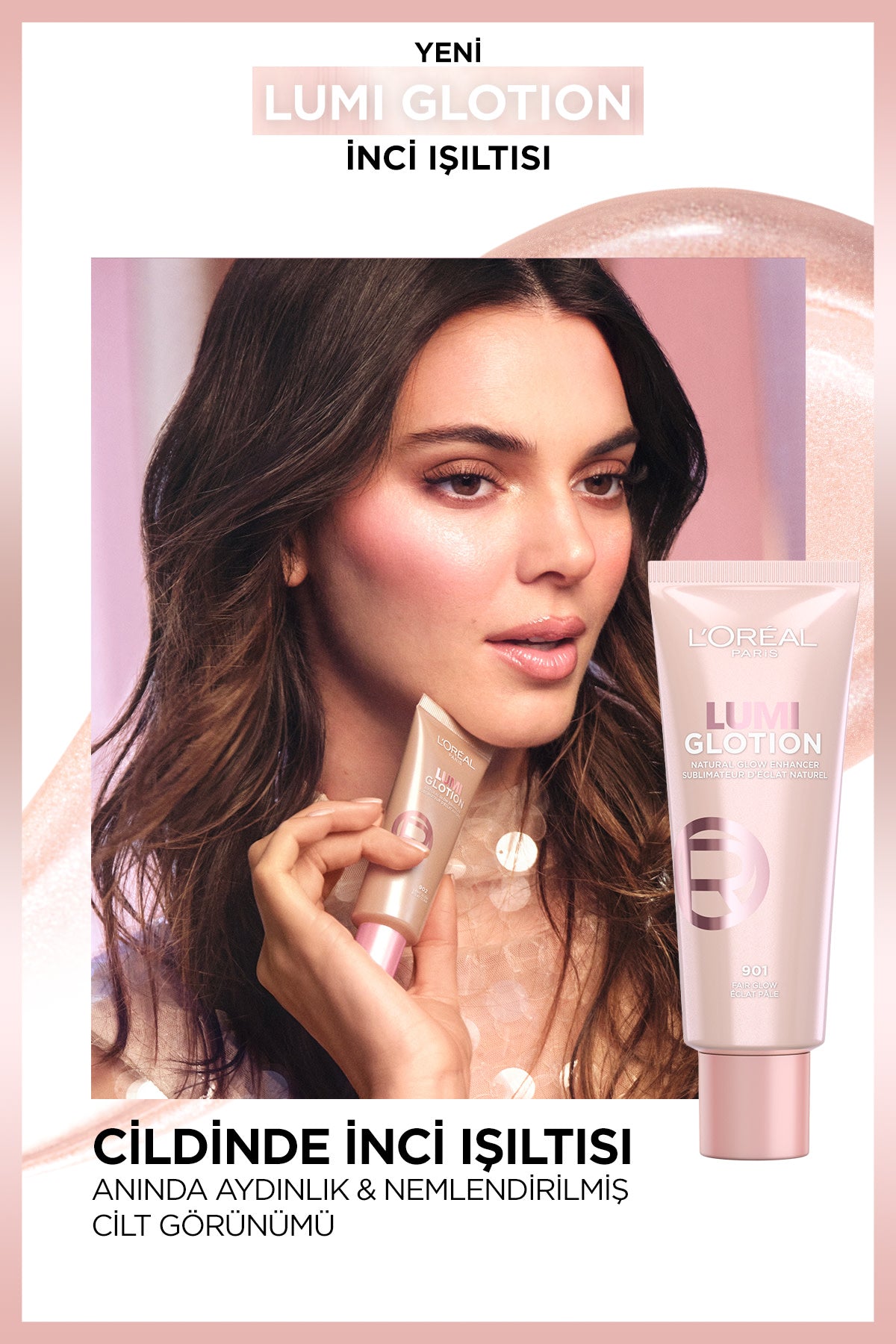 L'Oréal Paris Glotion All-In-One Doğal Işıltı 901 - Fair Glow 40 ml