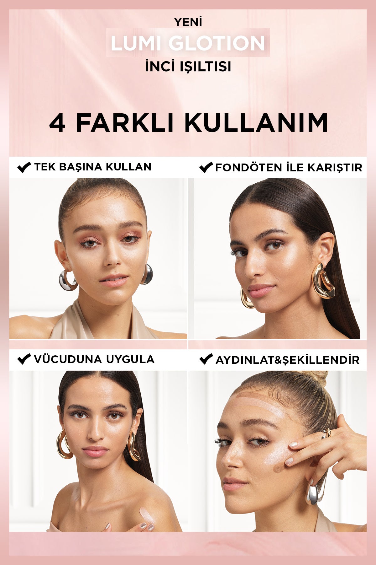 L'Oréal Paris Glotion All-In-One Doğal Işıltı 901 - Fair Glow 40 ml