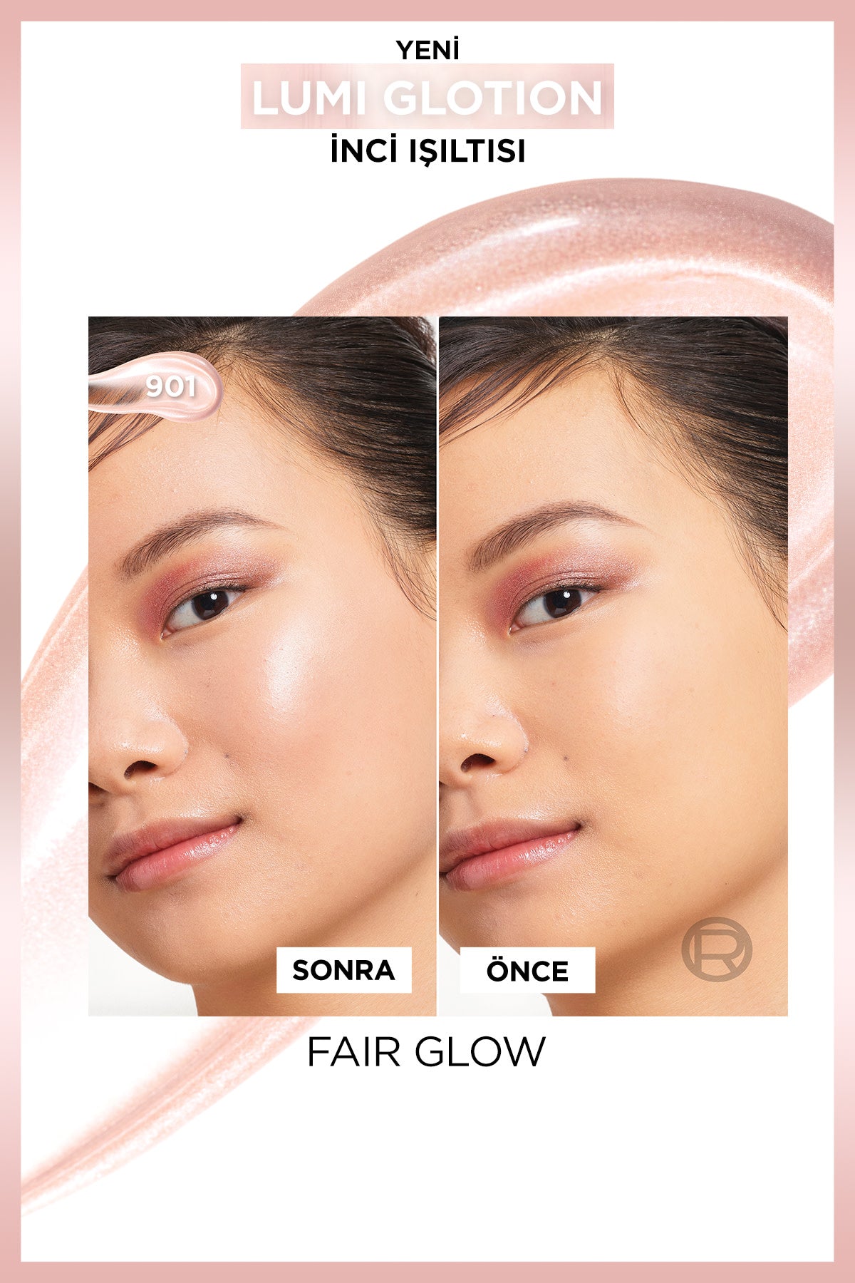L'Oréal Paris Glotion All-In-One Doğal Işıltı 901 - Fair Glow 40 ml