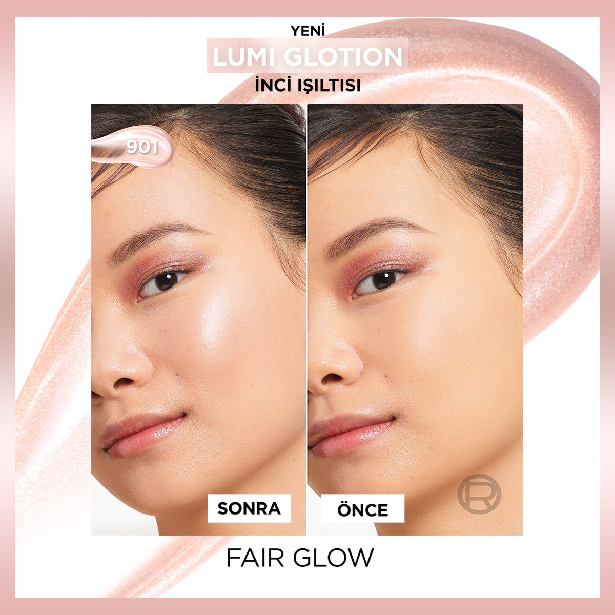 L'Oréal Paris Glotion All-In-One Doğal Işıltı 901 - Fair Glow 40 ml
