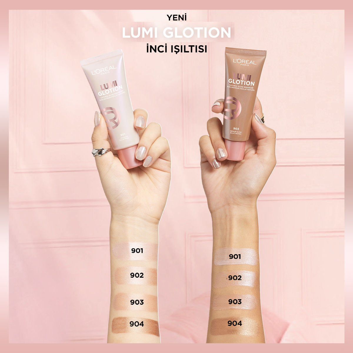 L'Oréal Paris Glotion All-In-One Doğal Işıltı 901 - Fair Glow 40 ml