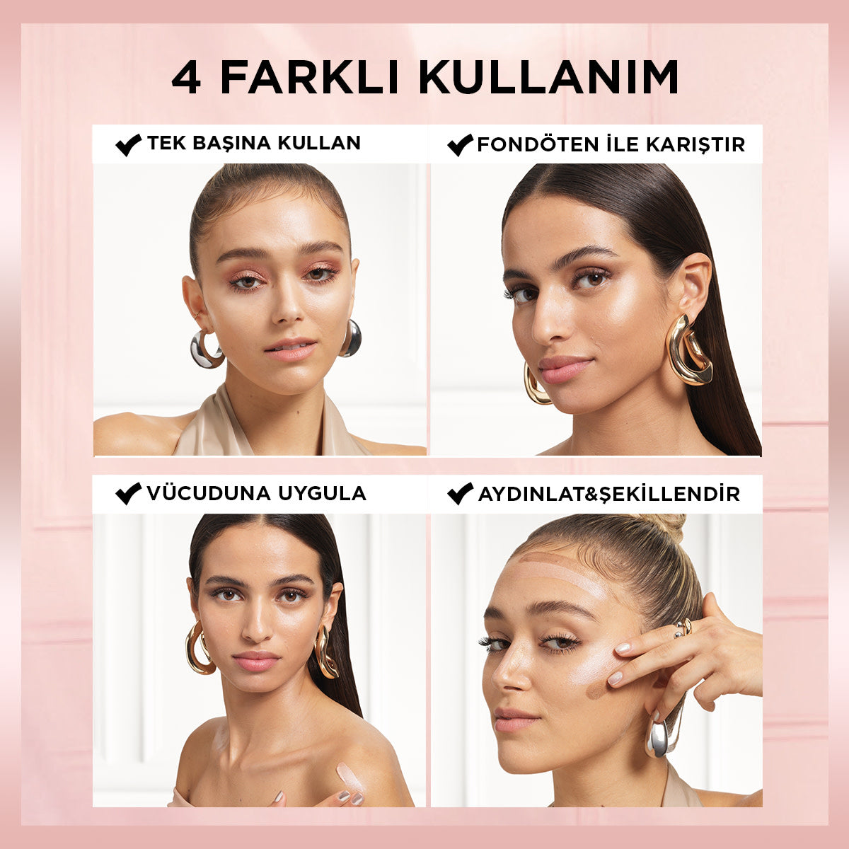L'Oréal Paris Glotion All-In-One Doğal Işıltı 904 - Deep Glow