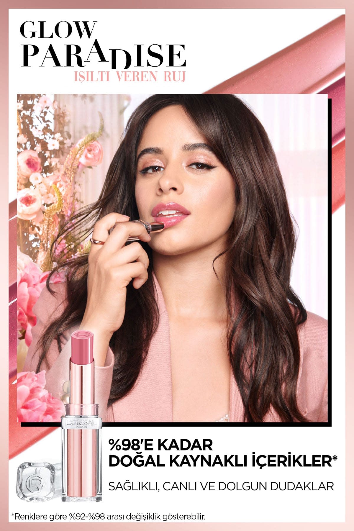 L'Oréal Paris Glow Paradise Balm-in-Lipstick - Işıltı Veren Ruj 112 Pastel Exaltation