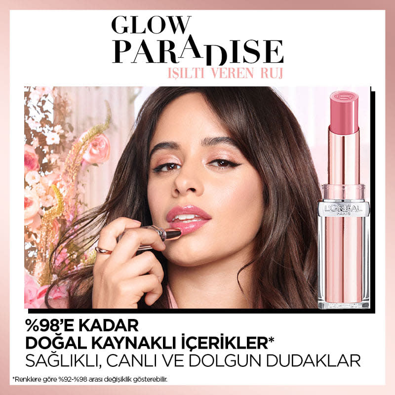 L'Oréal Paris Glow Paradise Balm-in-Lipstick - Işıltı Veren Ruj 191 Nude Heaven