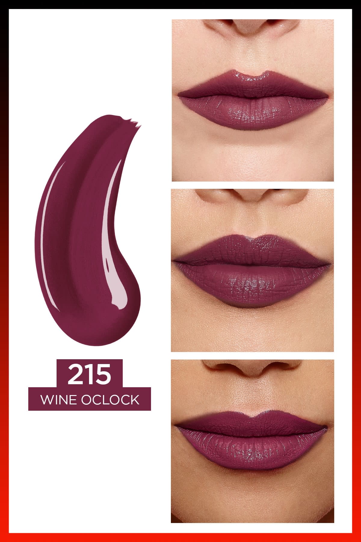 L'Oréal Paris Infaillible 2-Step 24 Saat Kalıcı Likit Ruj & Balm - 215 Wine Oclock