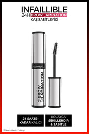 L'Oréal Paris Infaillible 24H Brow Lamination Şeffaf Kaş Sabitleyici