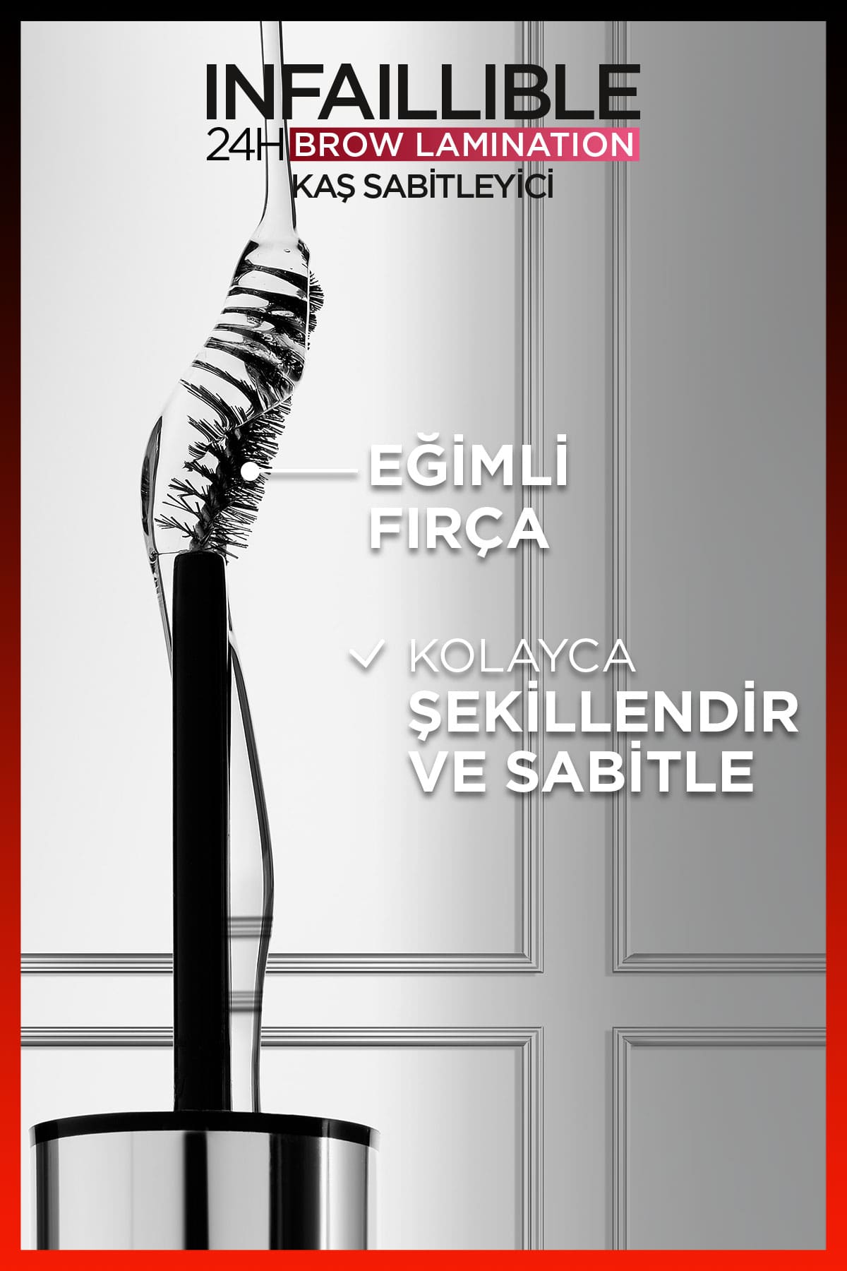 L'Oréal Paris Infaillible 24H Brow Lamination Şeffaf Kaş Sabitleyici