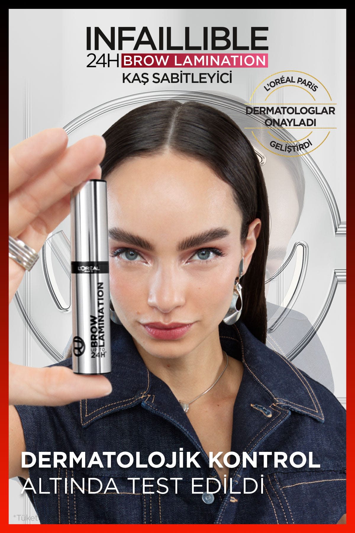 L'Oréal Paris Infaillible 24H Brow Lamination Şeffaf Kaş Sabitleyici