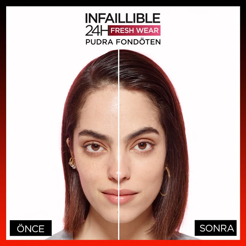 L'Oréal Paris Infaillible 24H Fresh Wear Pudra Fondöten 180 Rose Sand