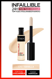 L'Oréal Paris Infaillible 24H Tüm Yüze Uygulanabilir Kapatıcı - 326 Vanilla