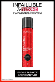 L'Oréal Paris Infaillible 3-Second Makyaj Sabitleme Spreyi