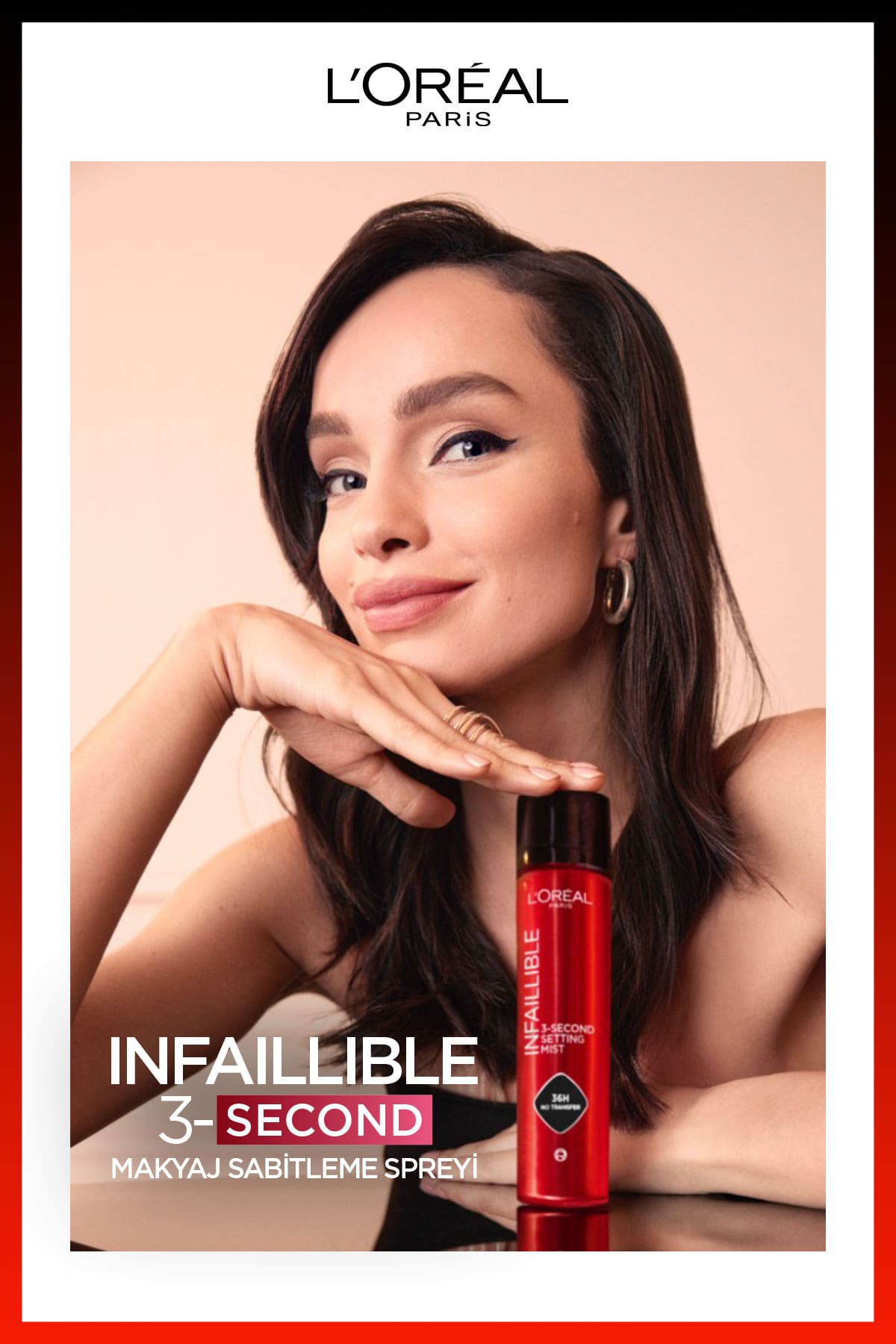 L'Oréal Paris Infaillible 3-Second Makyaj Sabitleme Spreyi