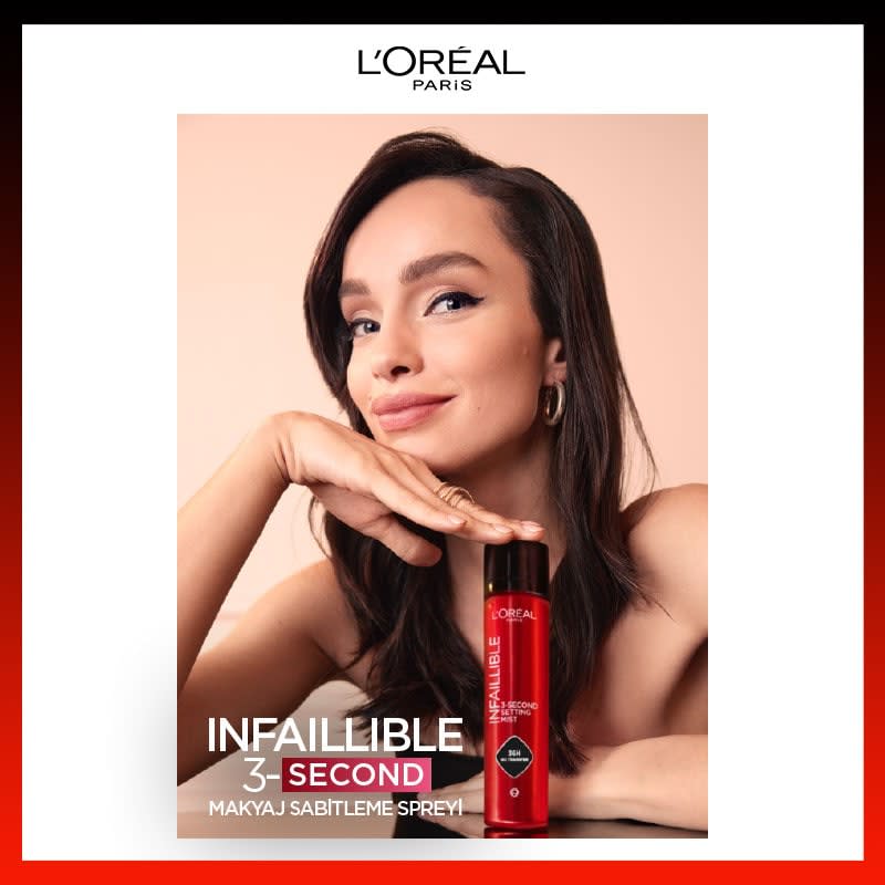L'Oréal Paris Infaillible 3-Second Makyaj Sabitleme Spreyi