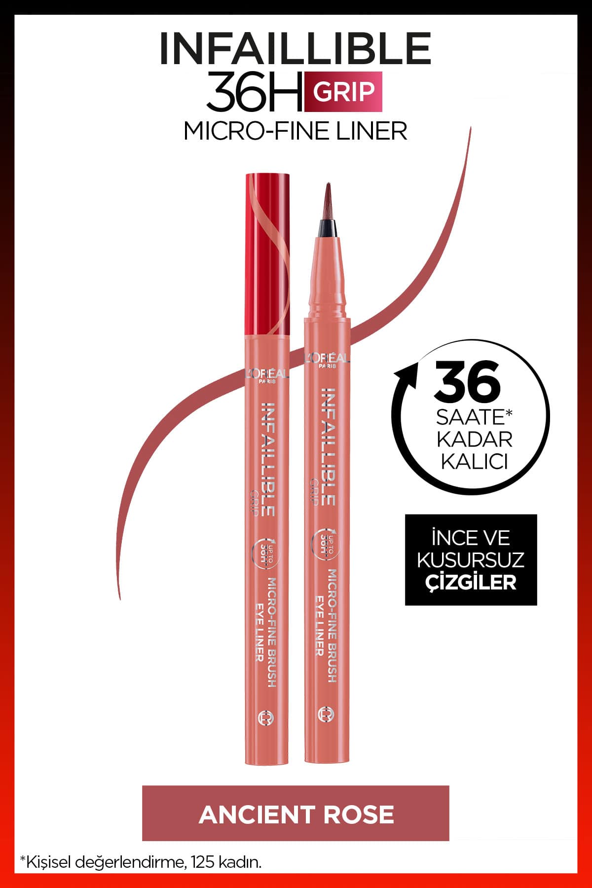 L'Oréal Paris Infaillible 36H Grip Micro Fine Eyeliner 03 Ancient Rose
