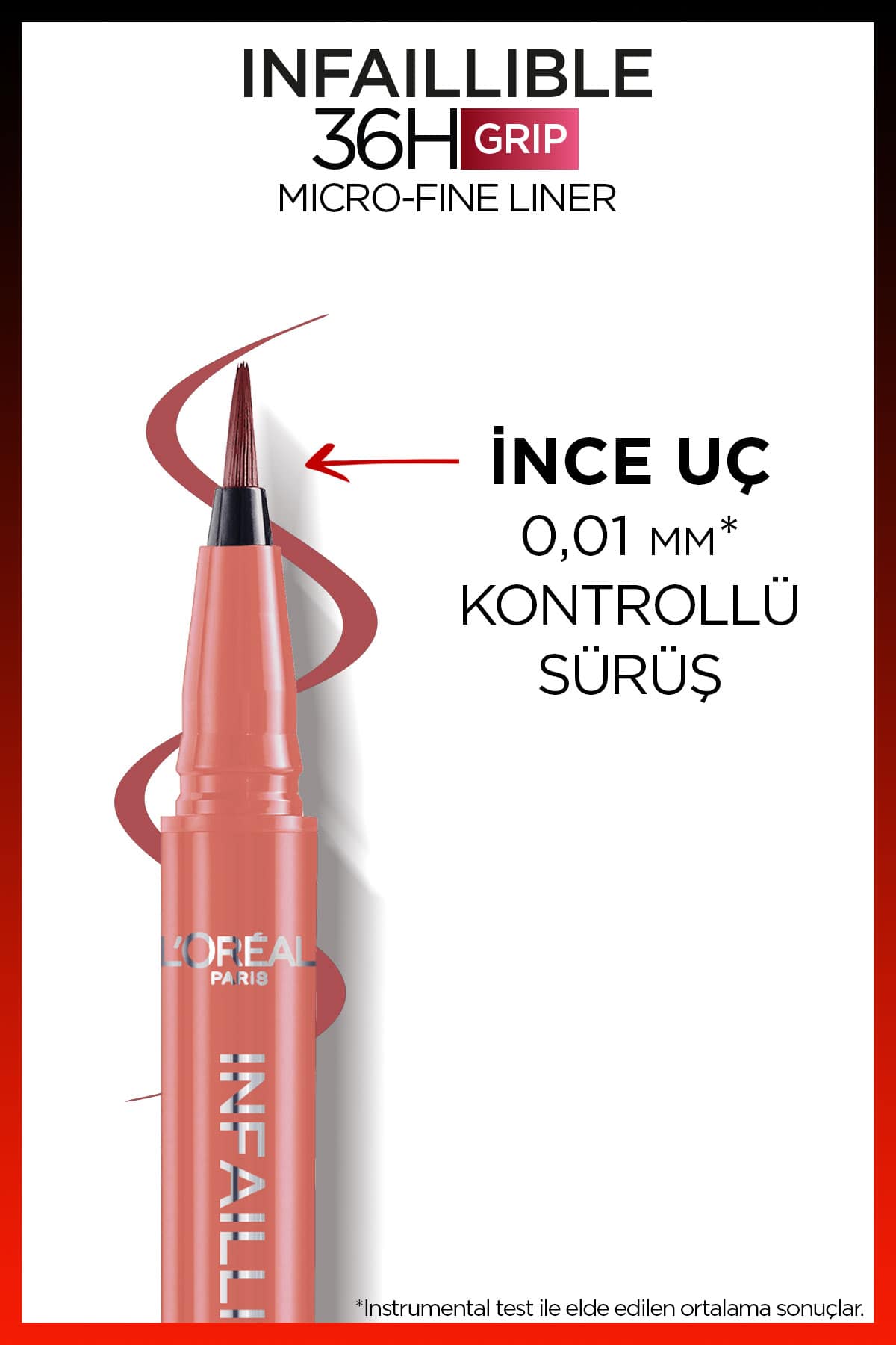 L'Oréal Paris Infaillible 36H Grip Micro Fine Eyeliner 03 Ancient Rose