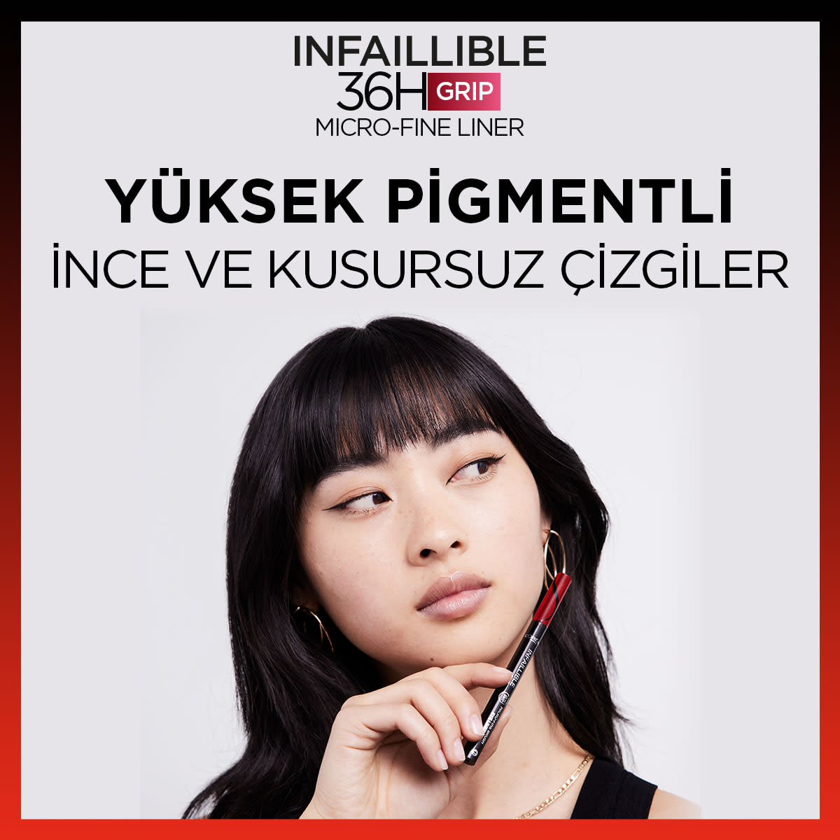 L'Oréal Paris Infaillible 36H Grip Micro Fine Eyeliner 05 Sage Green