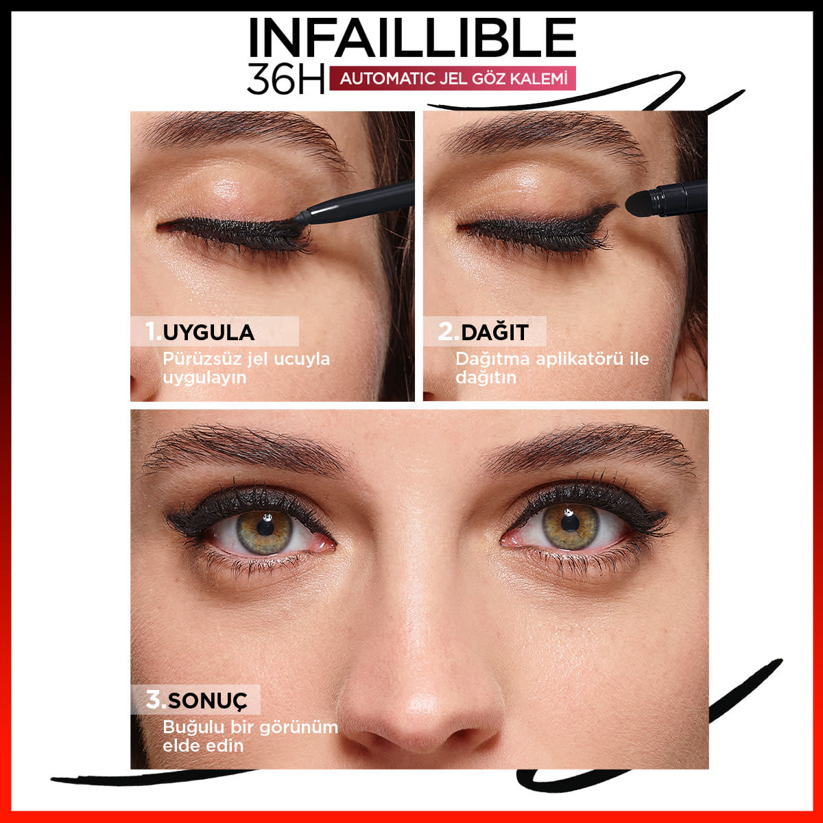 L'Oréal Paris Infaillible Automatic Jel Göz Kalemi - Mavi