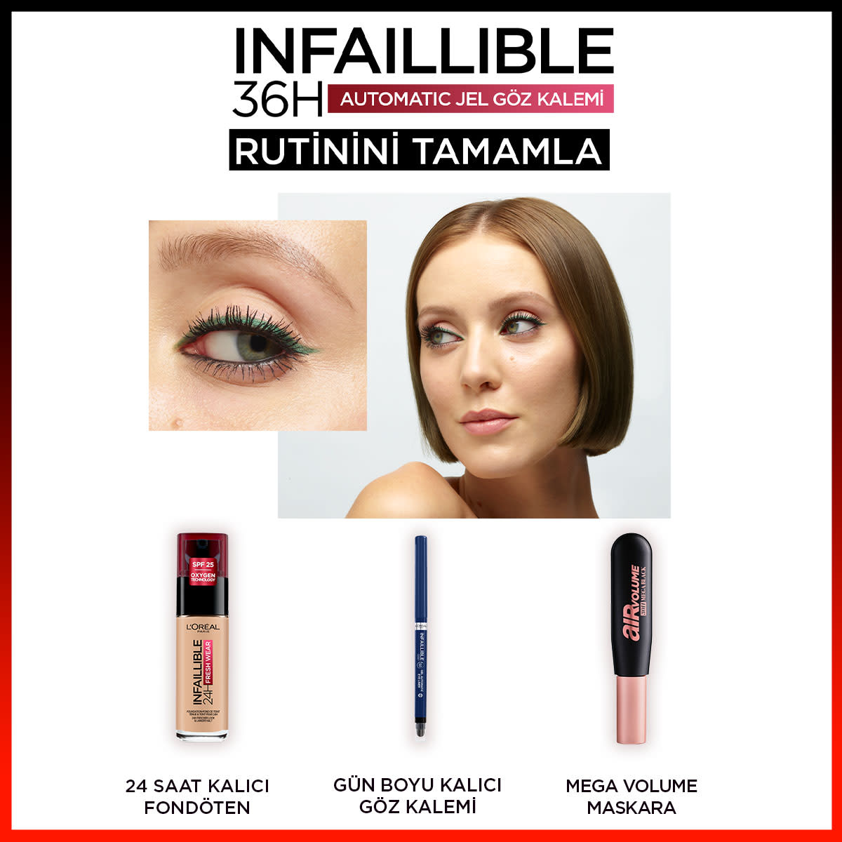L'Oréal Paris Infaillible Automatic Jel Göz Kalemi - Mavi