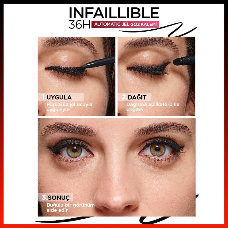 L'Oréal Paris Infaillible Automatic Jel Göz Kalemi - Mavi