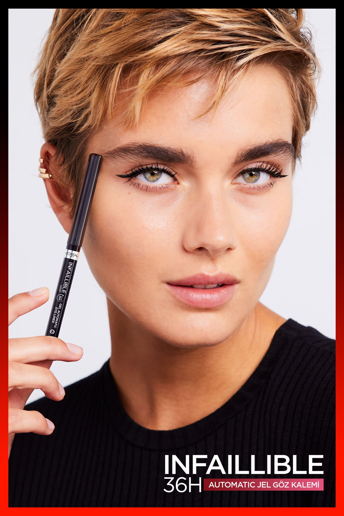 L'Oréal Paris Infaillible Automatic Jel Göz Kalemi - Yoğun Siyah