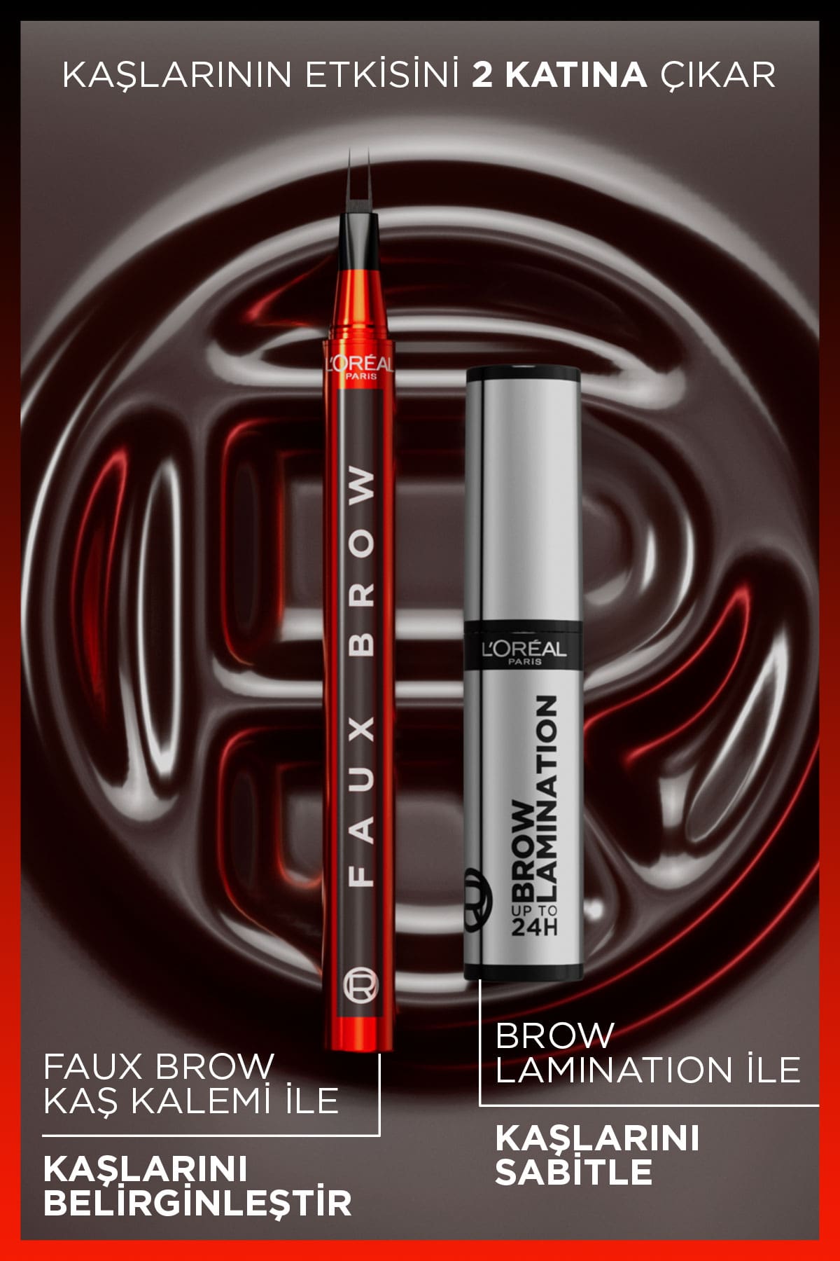 L'Oréal Paris Infaillible Faux Brow Ultra İnce Uçlu Kaş Kalemi - Dark Brunette