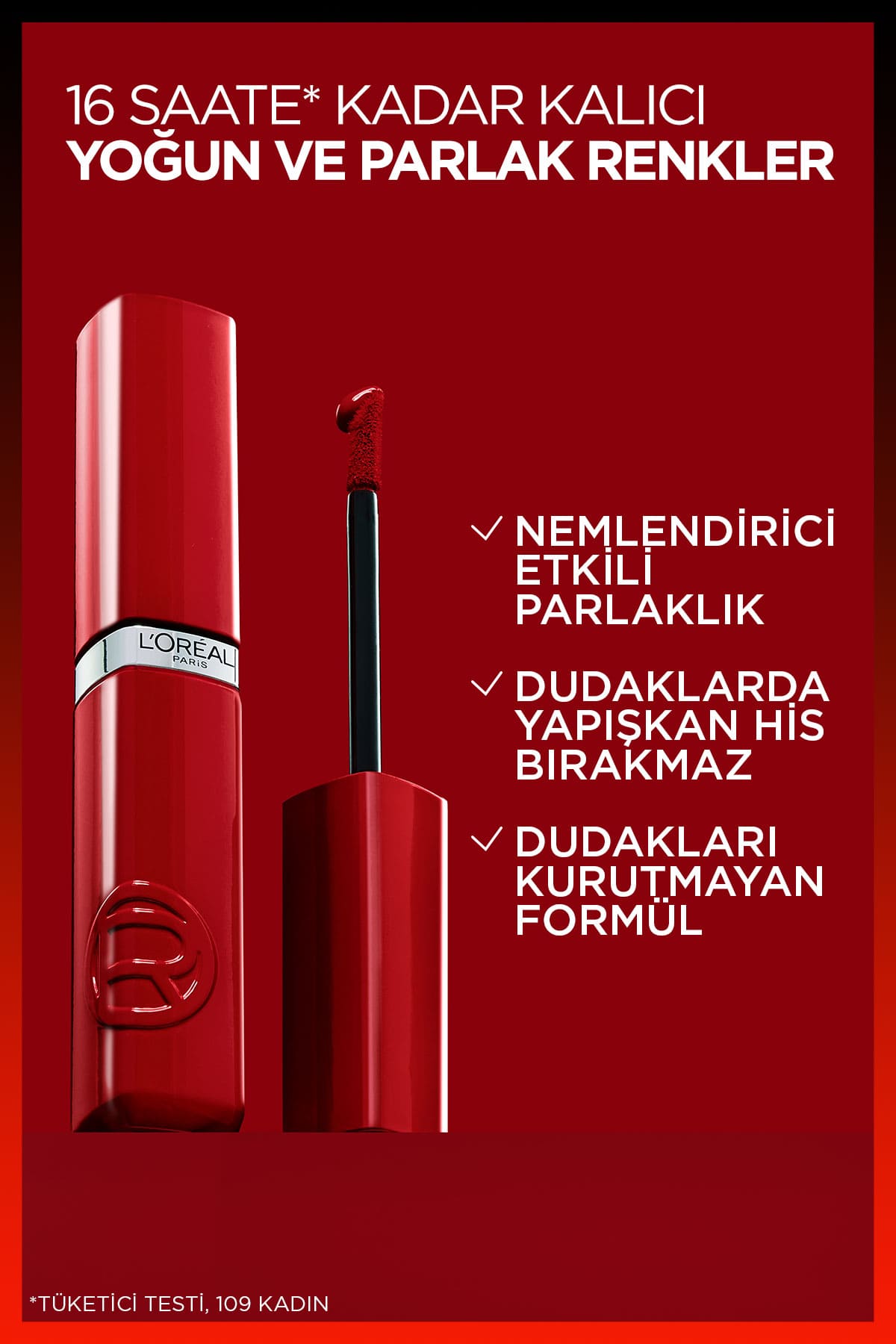 L'Oréal Paris Infaillible Laque Resistance Likit Parlak Ruj - 601 Worth It