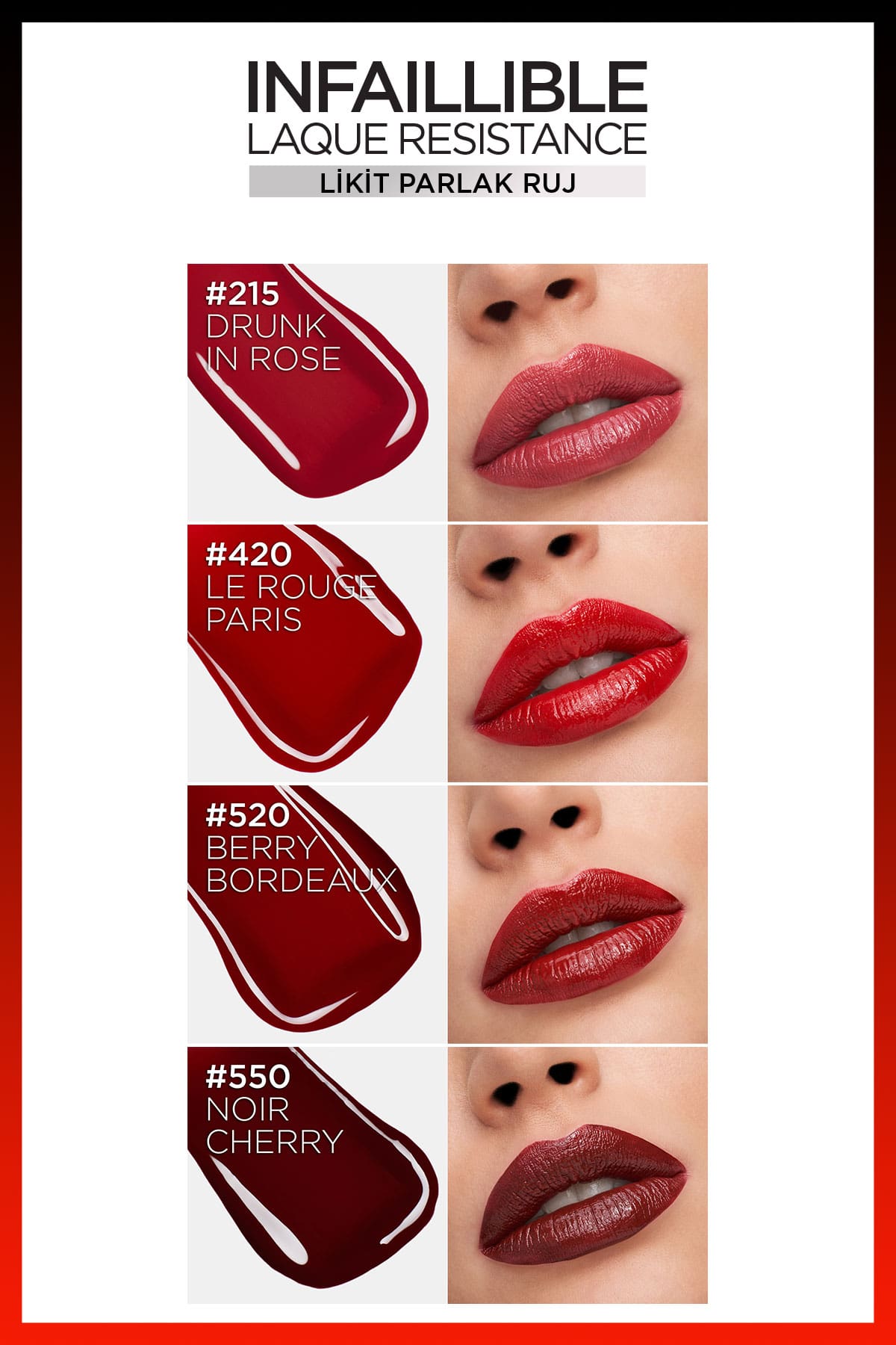 L'Oréal Paris Infaillible Laque Resistance Likit Parlak Ruj - 601 Worth It