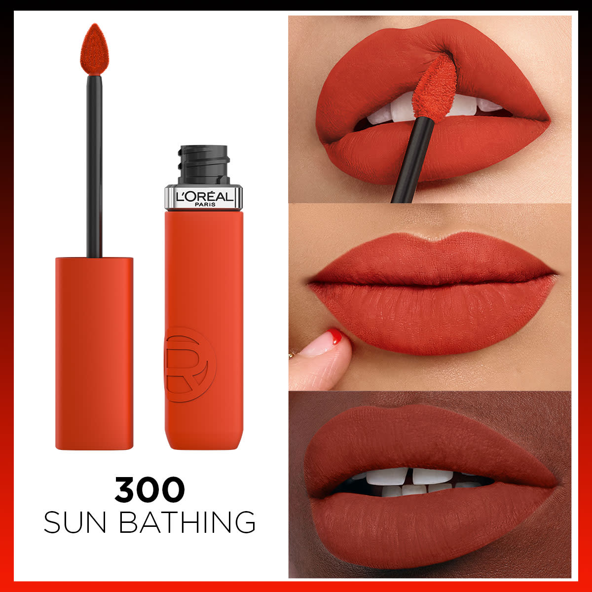 L'Oréal Paris Infaillible Matte Resistance Likit Mat Ruj - 300 Sun Bathing