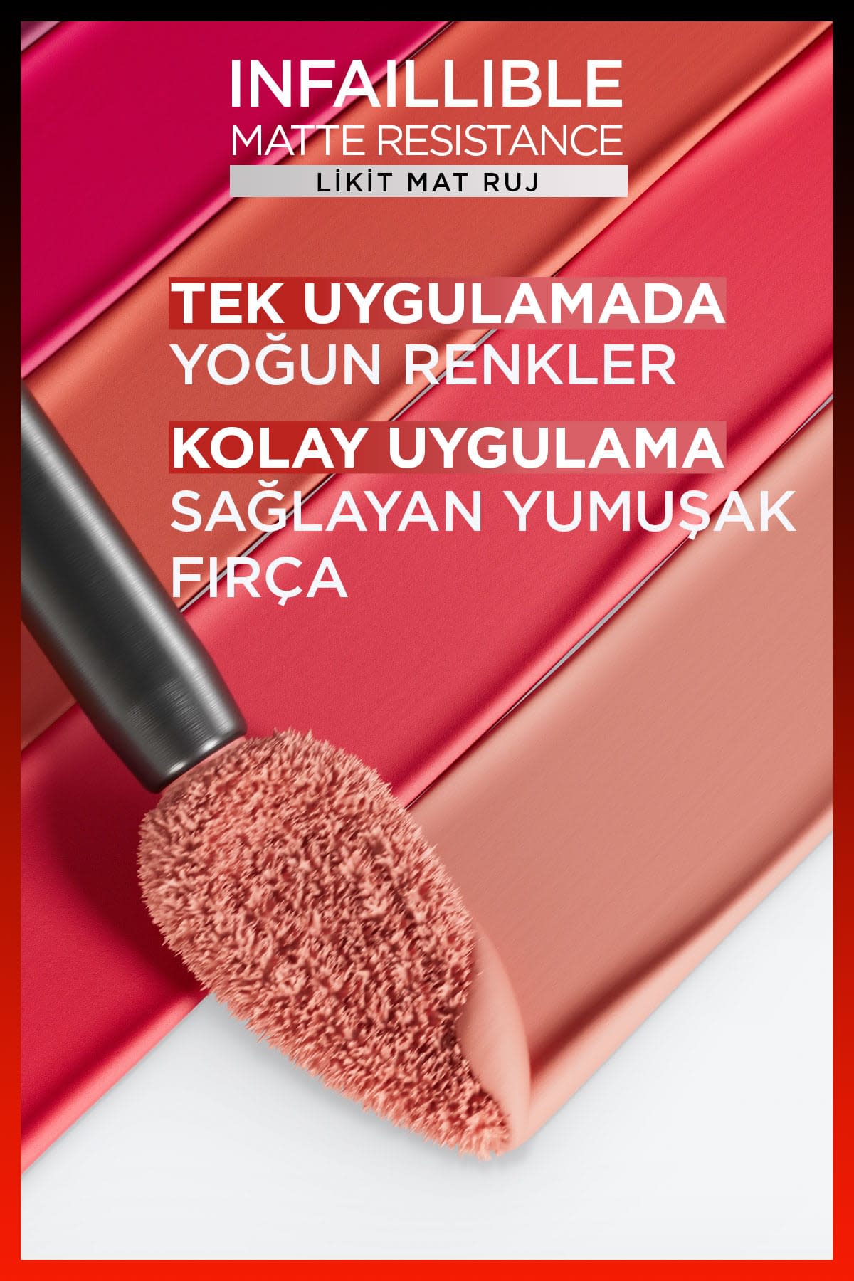 L'Oréal Paris Infaillible Matte Resistance Likit Mat Ruj - 420 Le Rouge Paris