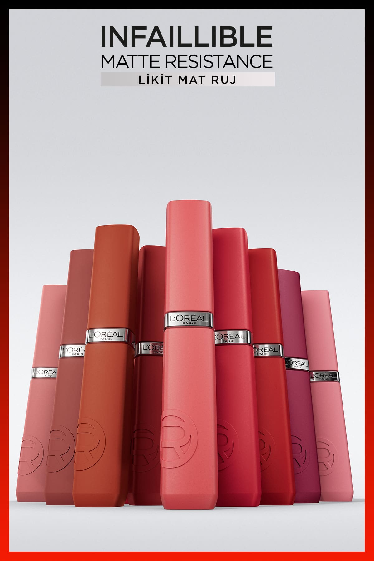 L'Oréal Paris Infaillible Matte Resistance Likit Mat Ruj - 420 Le Rouge Paris